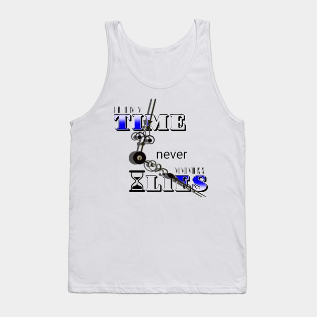 Time never lies Tank Top by renjidigitalarts